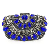 Hand Holding Bead Embroidery Heavy Diamond-Studded Clutch Bag Bag2109 Aosig