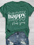 Happy Year T-Shirt Aosig