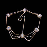 Headband Hair Accessories Bridal Headdress Vintage Gothic Hair Chain XG2170 Aosig
