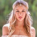Headband Hair Accessories Bridal Headdress Vintage Gothic Hair Chain XG2170 Aosig