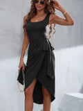 Hem Slip Dress Aosig