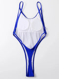 High-waisted One-piece Swimsuit Aosig