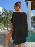 Hollow Out Loose Cover Up Dress Aosig