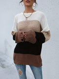 Knitted Crew Neck Sweater Aosig