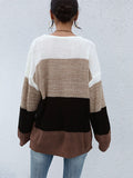 Knitted Crew Neck Sweater Aosig