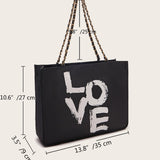 Korean version of the large-capacity fashion casual simple tote bag Aosig