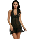 Lace Casual Nightdress Aosig