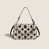 Leopard Print Chain Hair Bag Aosig