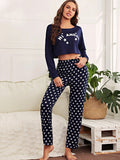 Low Waist Top Pajamas Aosig