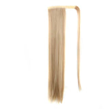 Magic tape  ponytail extension piece Long straight  hair wig Aosig