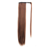 Magic tape  ponytail extension piece Long straight  hair wig Aosig