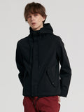 Men Drawstring Hooded Jacket Aosig