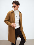 Men Teddy Lined Coat Aosig