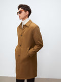 Men Teddy Lined Coat Aosig