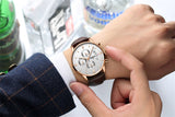 Mens Watches Minimalist Waterproof Fashion Dressy Wrist Watch for Men Business Aosig