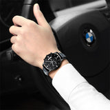 Mens Watches Minimalist Waterproof Fashion Dressy Wrist Watch for Men Business Aosig