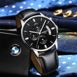 Mens Watches Minimalist Waterproof Fashion Dressy Wrist Watch for Men Business Aosig