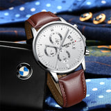 Mens Watches Minimalist Waterproof Fashion Dressy Wrist Watch for Men Business Aosig