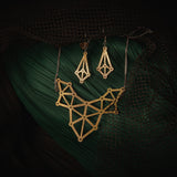 Modern Symmetric Necklace Aosig