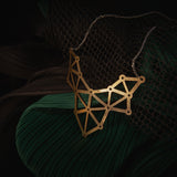 Modern Symmetric Necklace Aosig