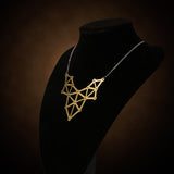 Modern Symmetric Necklace Aosig