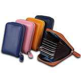 Multi-function zipper organ card holder Aosig