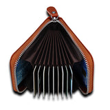 Multi-function zipper organ card holder Aosig