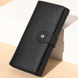 Multifunctional leather ladies wallet simple style wallet Aosig