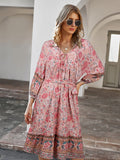 Printed long  Dress Aosig