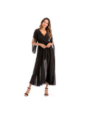 Pure color chiffon dress, big skirt, long skirt Aosig