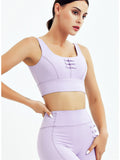 Removable Chest Pad Sports Bra Aosig