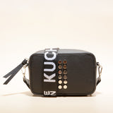 Retro letters wide shoulder strap  handbags Aosig