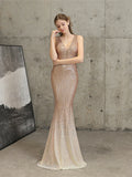 Sequin high-end evening dress Aosig