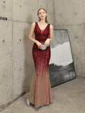 Sequin high-end evening dress Aosig