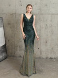 Sequin high-end evening dress Aosig