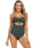 Sexy Rabbit-ear Cut Out One-piece Swimsuit Aosig