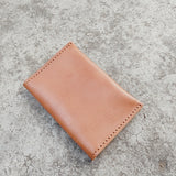 Simple cowhide card holder Coin Purse Aosig