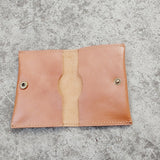 Simple cowhide card holder Coin Purse Aosig