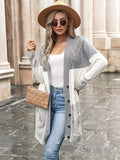 Single-breasted Colorful Cardigan Sweater Aosig