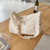 Solid Color Baguette Bag Single Bag Aosig