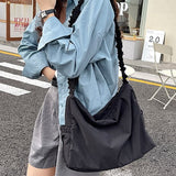 Solid Color Baguette Bag Single Bag Aosig