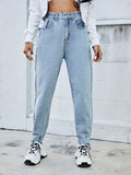 Straight-leg Denim Trousers Aosig