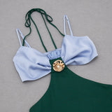 Strappy Sleeveless Backless Midi Bodycon Dress HB76020 Aosig