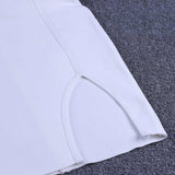 Strappy Sleeveless Cut Out Mini Bandage Dress PF1107 Aosig