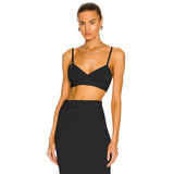 Strappy Sleeveless Exposed Waist Bandage Set Aosig