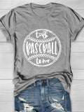 Talk Baseball To Me  T-Shirt Aosig