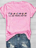 Teacher T-Shirt Aosig