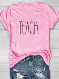 Teacher T-Shirt Aosig