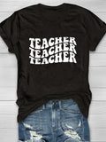 Teacher T-Shirt Aosig