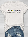 Teacher T-Shirt Aosig